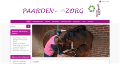 Desktop Screenshot of paardenzorg.com